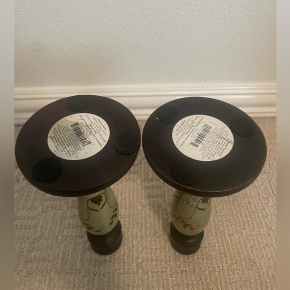 🏷️Green and Brown Candlestick Holder Decal - Picture 4 of 4